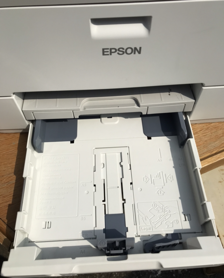 即決　中古　目詰まり無し EPSON　エプソン PX-S840 インクジェット A4 両面印刷 インク残有　｜J-PB-1_画像9