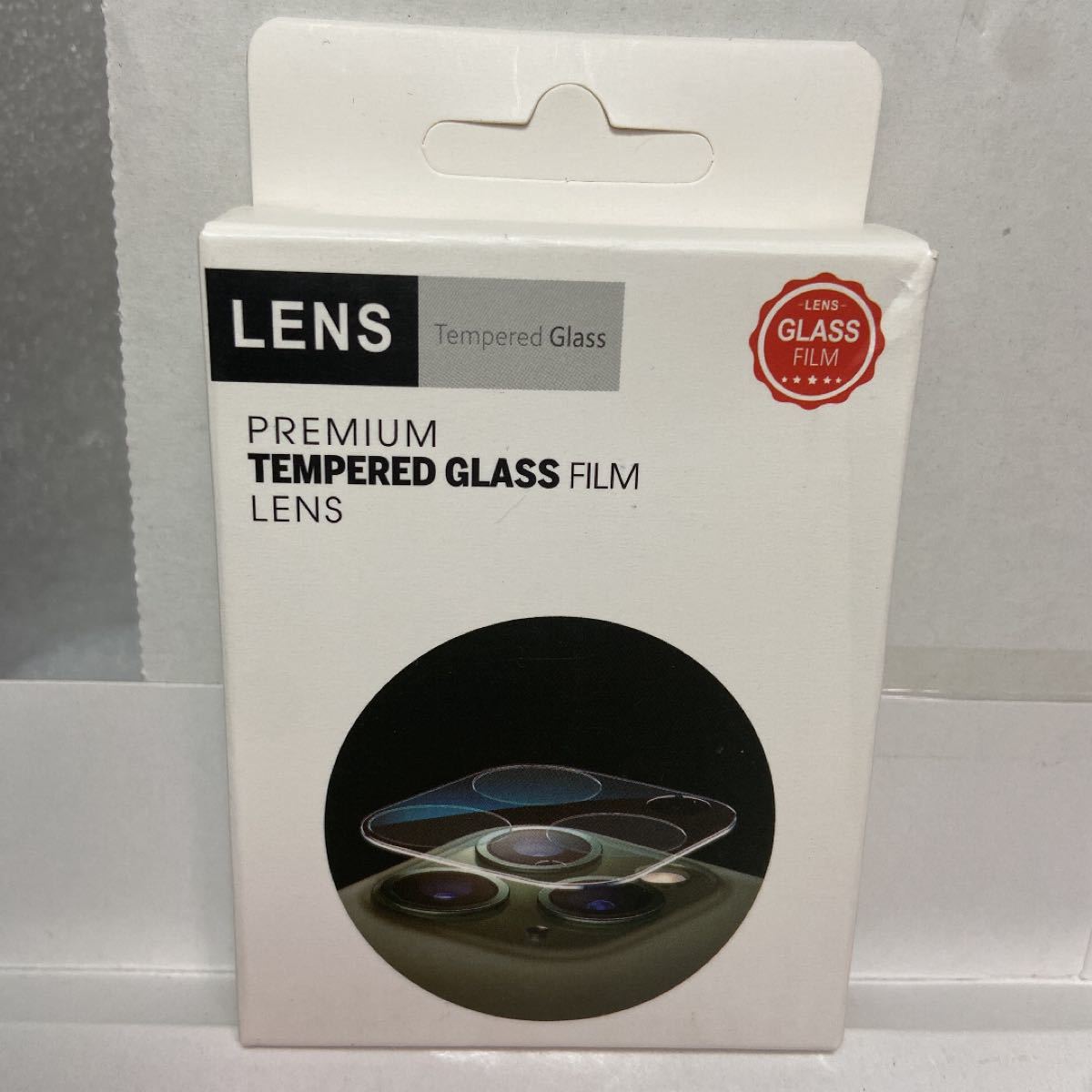 《新品未使用》レンズ保護GlassFilm iPhone12用(2枚セット)