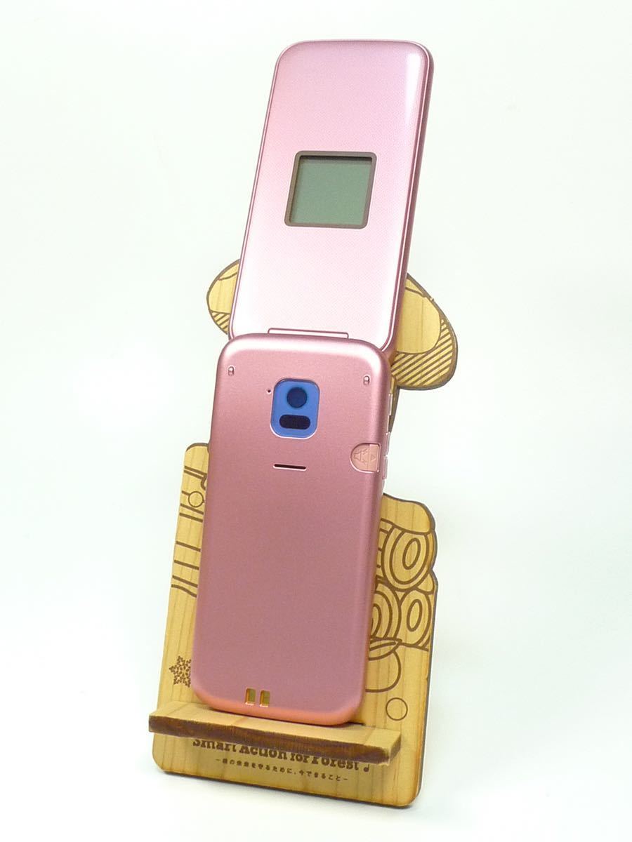 使用回数極少/新品同様】らくらくホン F-02J ピンク 送料無料あり 保証