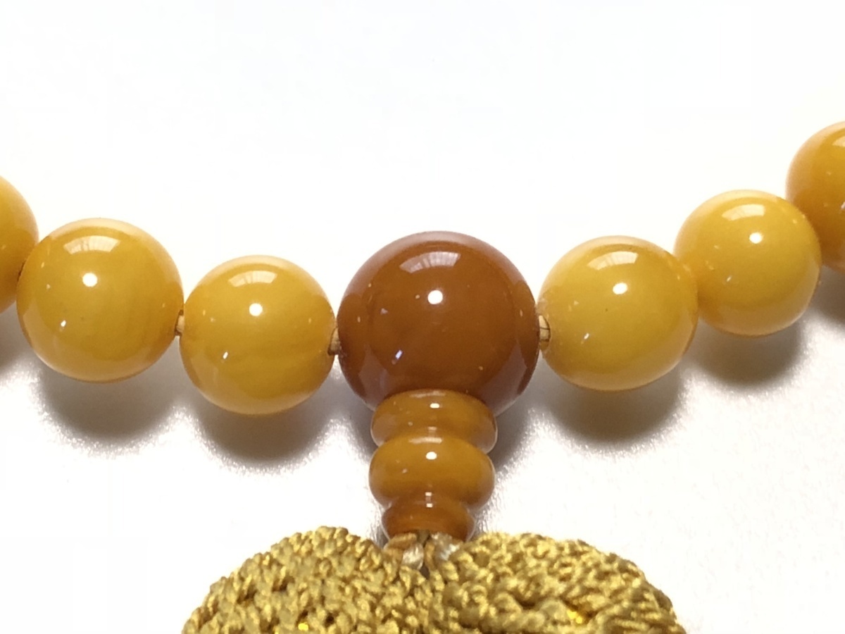 ロイヤルアンバー 19.5g 数珠 美品 | visaliariverrock.com