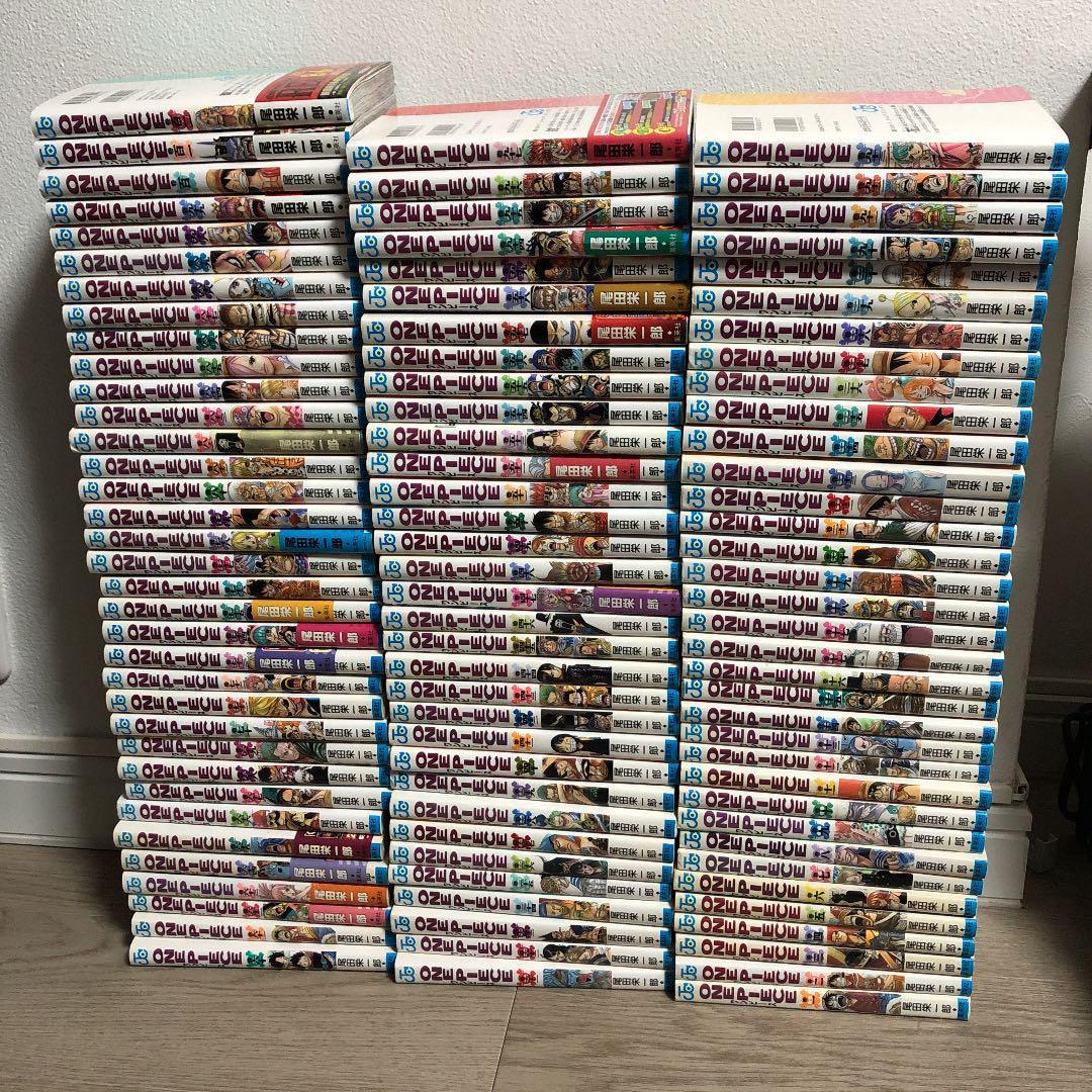 ワンピース 1〜103巻(最新)+おまけ 全巻セット ほぼ初版 ONE PIECE