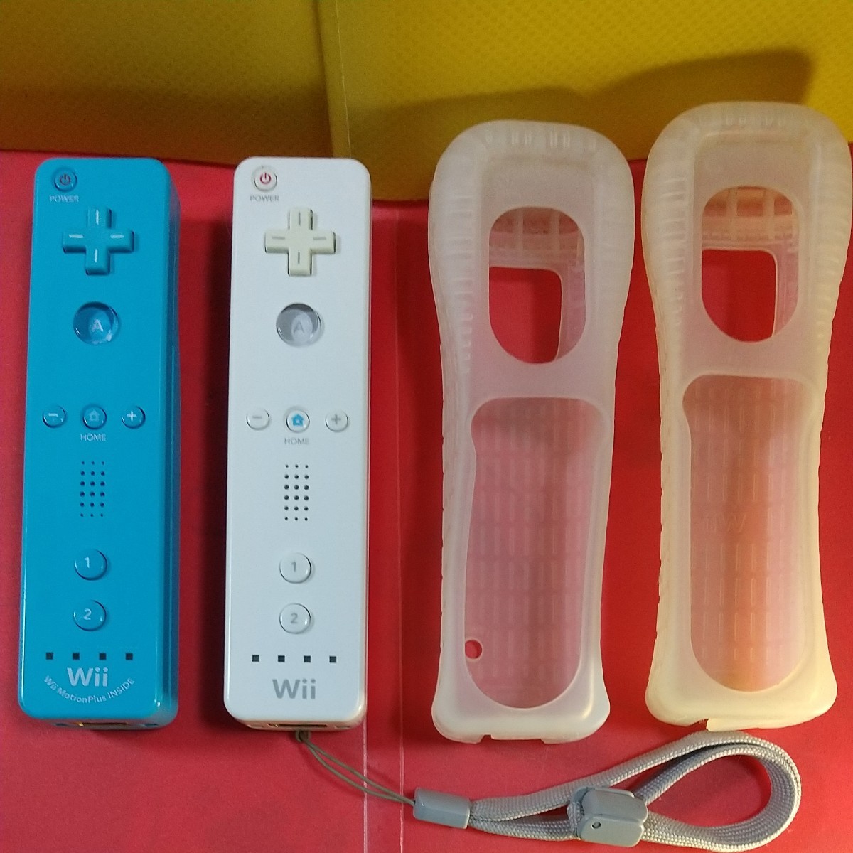 ★ Nintendo  Wiiリモコン & カバー      ２セット   任天堂モーションプラスインサイド