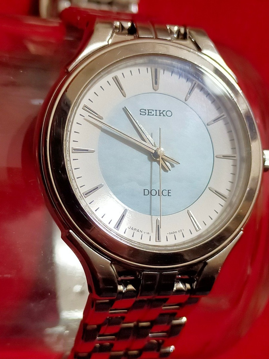 SEIKO セイコー★DOLCE ドルチェ V181-0AC0 ソーラー腕時計