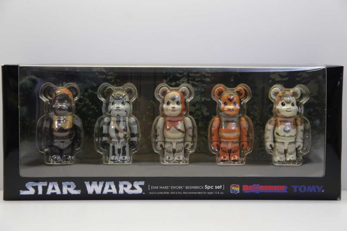  prompt decision!meti com toy BE@RBRICK Bearbrick Star * War z Ewok group 5 body set wi Kett tea bo44IH46