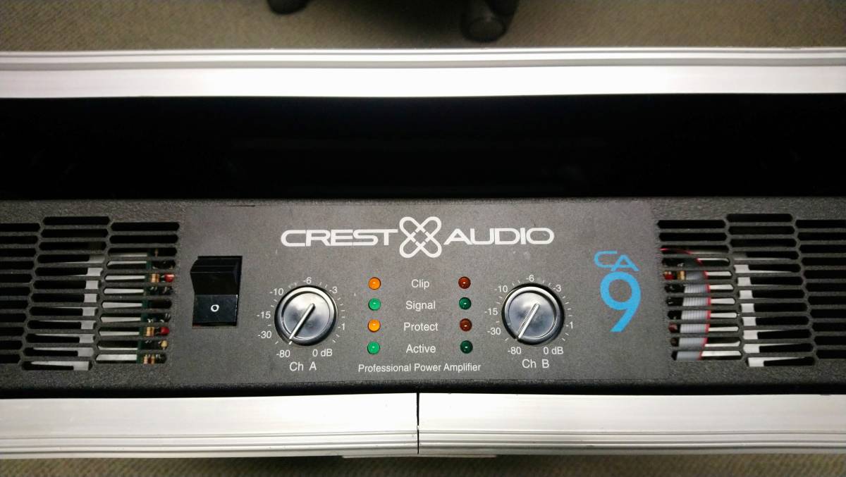 CREST-AUDIO パワーアンプ / CA9 その② - 楽器、器材
