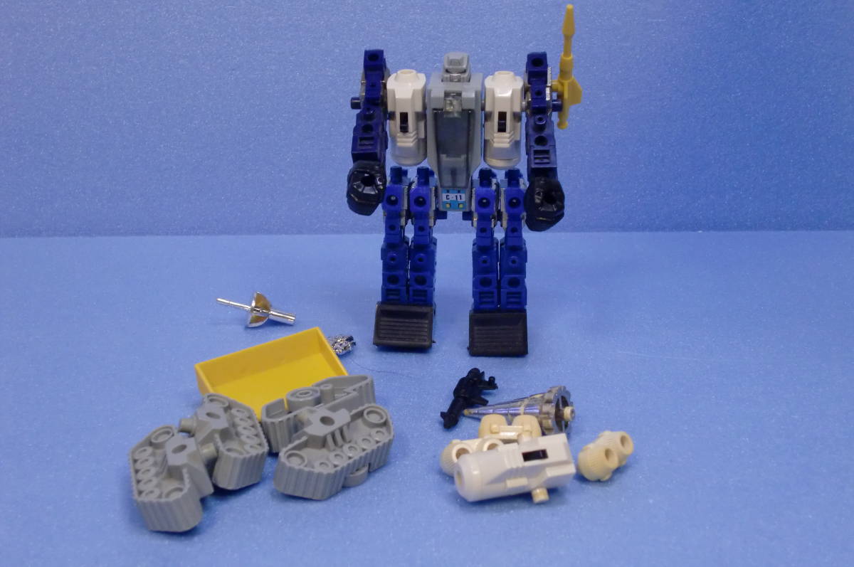合体戦士ブロックマン タカラ C-12 ジャンク 合金 ダイアクロン