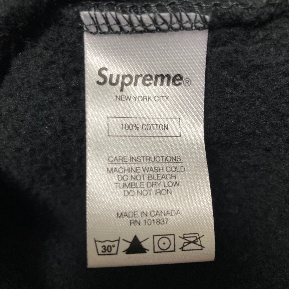 人気特価 キムタク着 シュプリーム Supreme アンダーライン スウェット