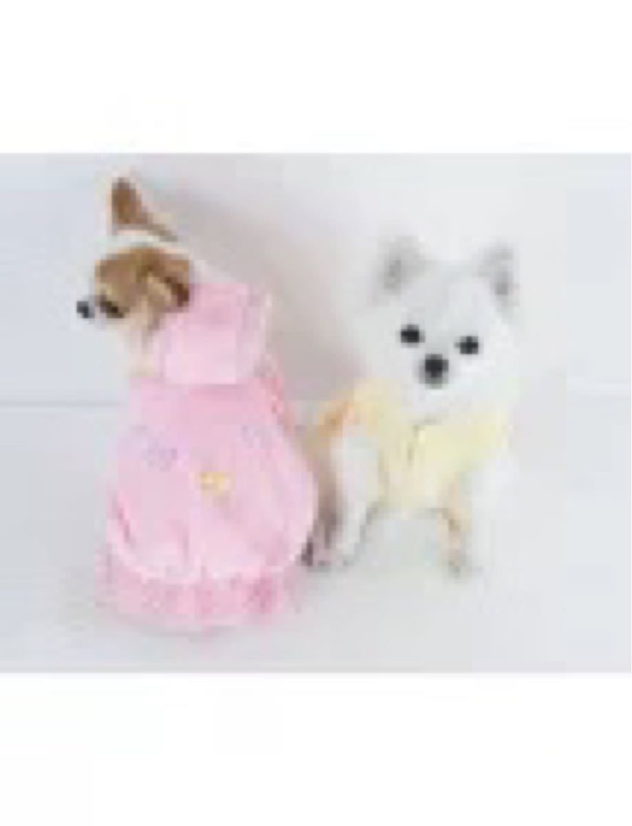 保証書付】 犬服 ツイード バルーンワンピース ホワイト 140 ai-sp.co.jp