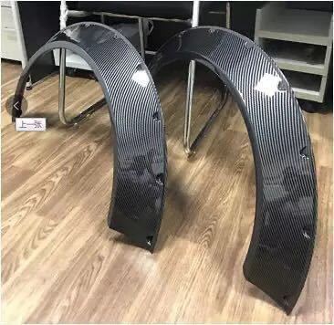  carbon style over fender all-purpose approximately 80mm 2 sheets wide fender resin (PP) easy installation easiness processing LBrokebani manner 