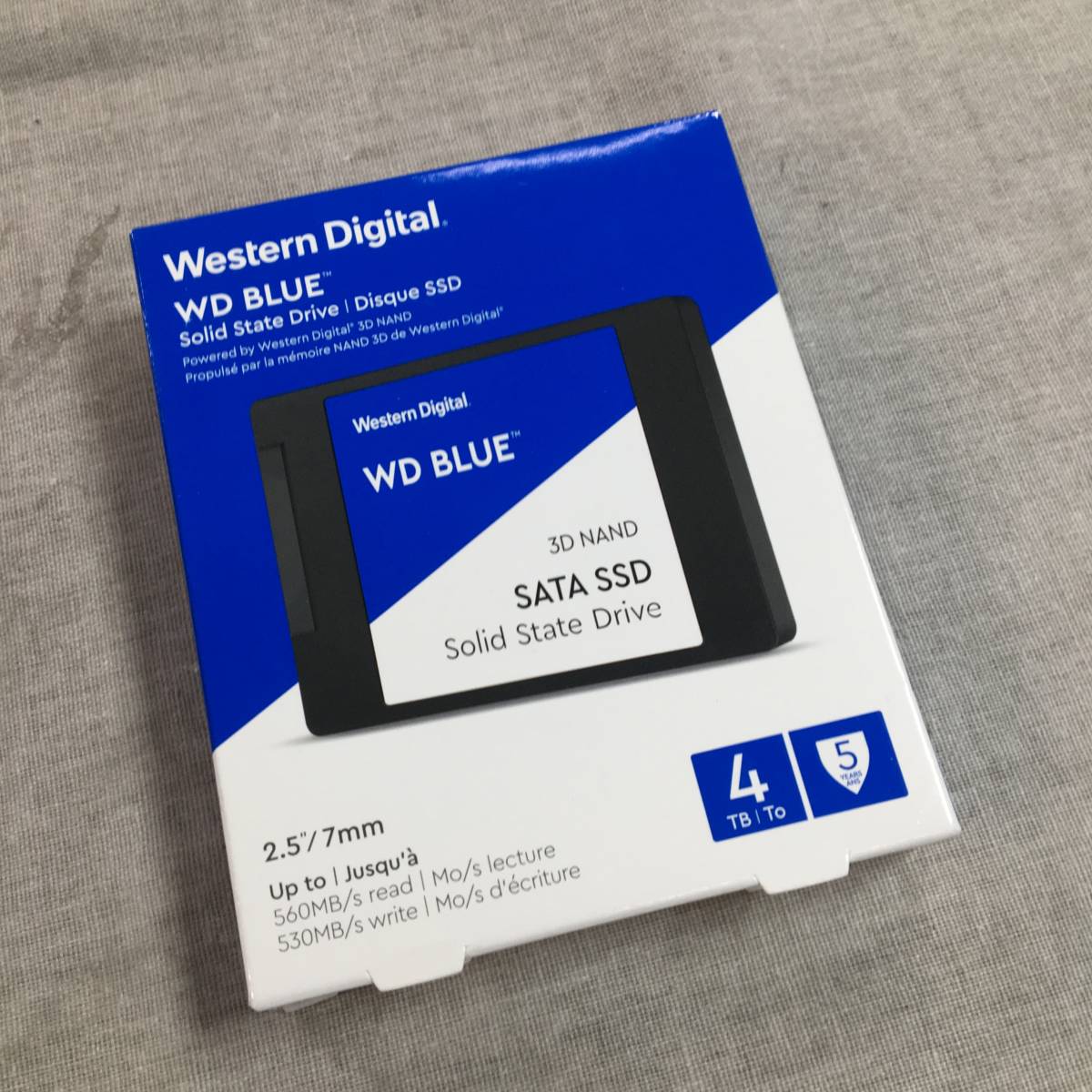 WD Blue SSD 4TB ウエスタンデジタル 新品未開封 smcint.com