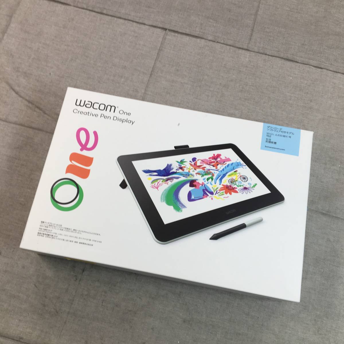  ジャンク品　ワコム 13.3インチ 液晶ペンタブレット 液タブ Wacom One 13 DTC133W1D_画像1