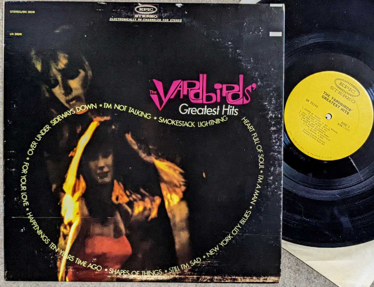 The Yardbirds-Greatest Hits★米Epic Orig.ラベ・ステレオ美盤/マト1/Jeff Beck/Keith Relf_画像1