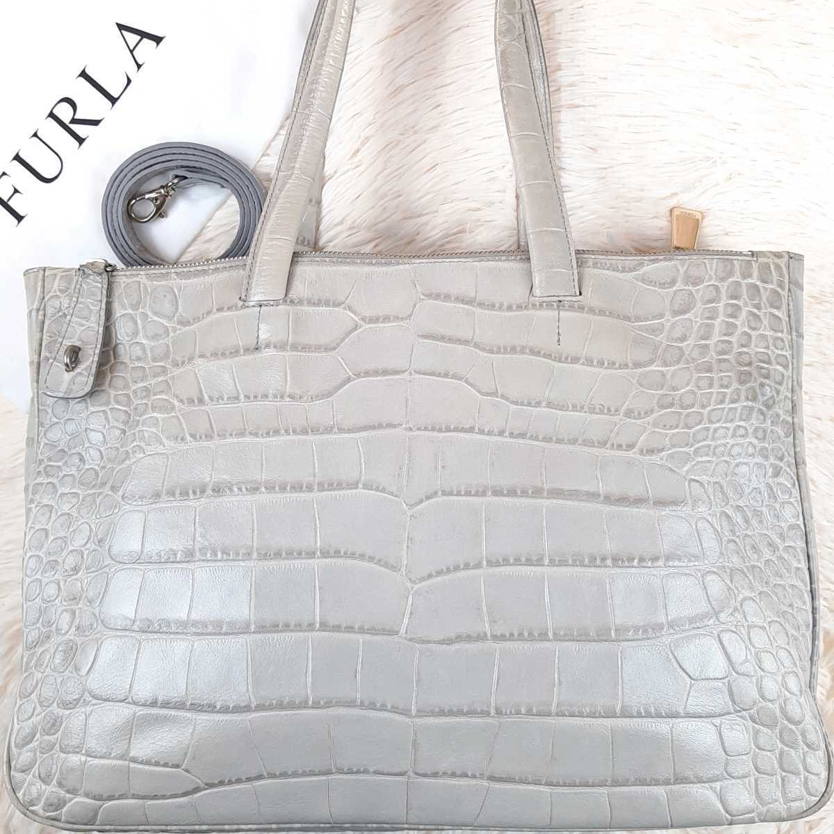 美品】FURLA フルラ ショルダーバッグ トートバッグ ハンドバッグ 2way