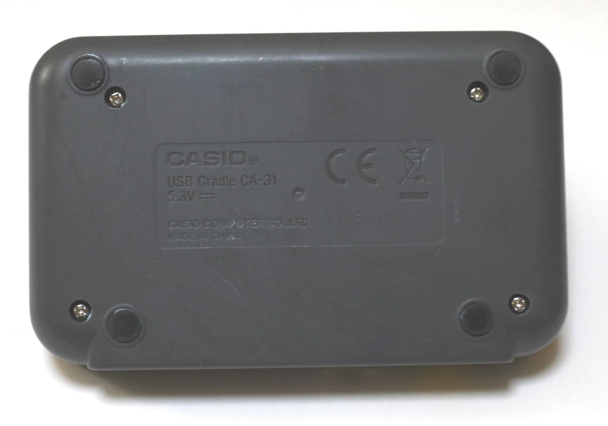 CASIO デジカメ 充電用 クレードル CA-31　動作品_画像4