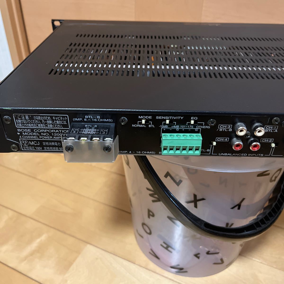 BOSE製 4CHANNEL POWER AMPLIFIER 1200VI|Yahoo!フリマ(旧 BOSE製 4CHANNEL POWER AMPLIFIER 1200VI|Yahoo!フリマ(旧