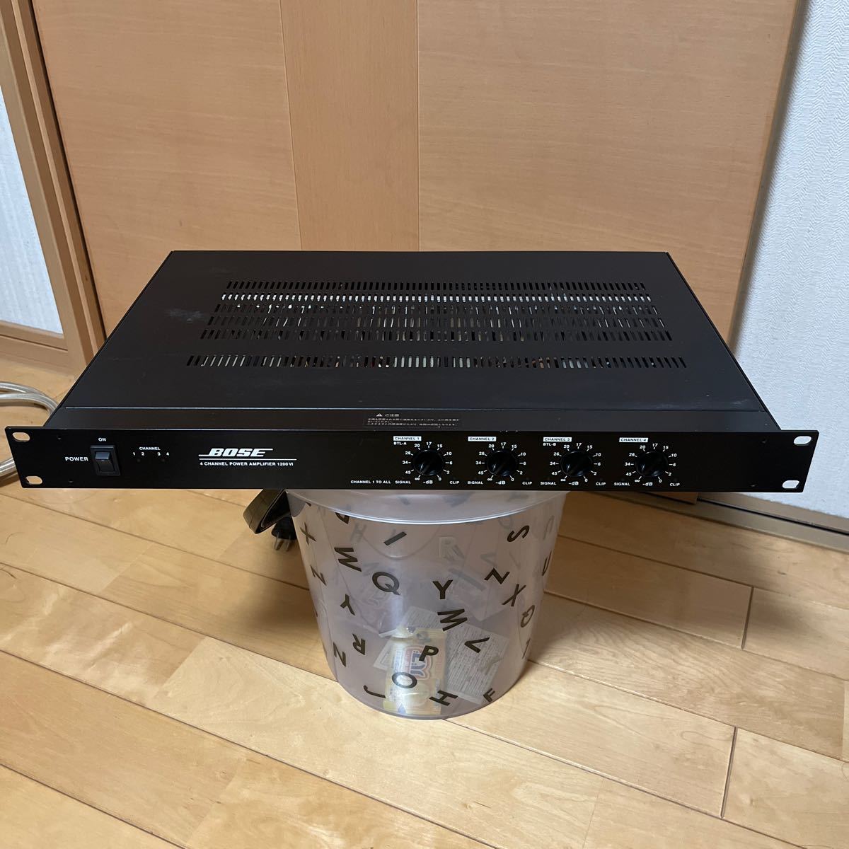 BOSE製 4CHANNEL POWER AMPLIFIER 1200VI|Yahoo!フリマ(旧 BOSE製 4CHANNEL POWER AMPLIFIER 1200VI|Yahoo!フリマ(旧