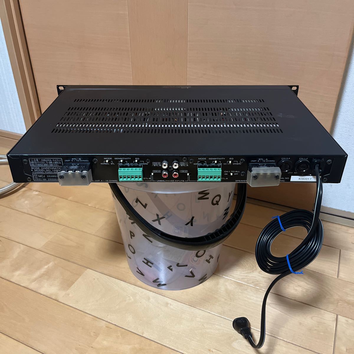 BOSE製 4CHANNEL POWER AMPLIFIER 1200VI|Yahoo!フリマ(旧 BOSE製 4CHANNEL POWER AMPLIFIER 1200VI|Yahoo!フリマ(旧