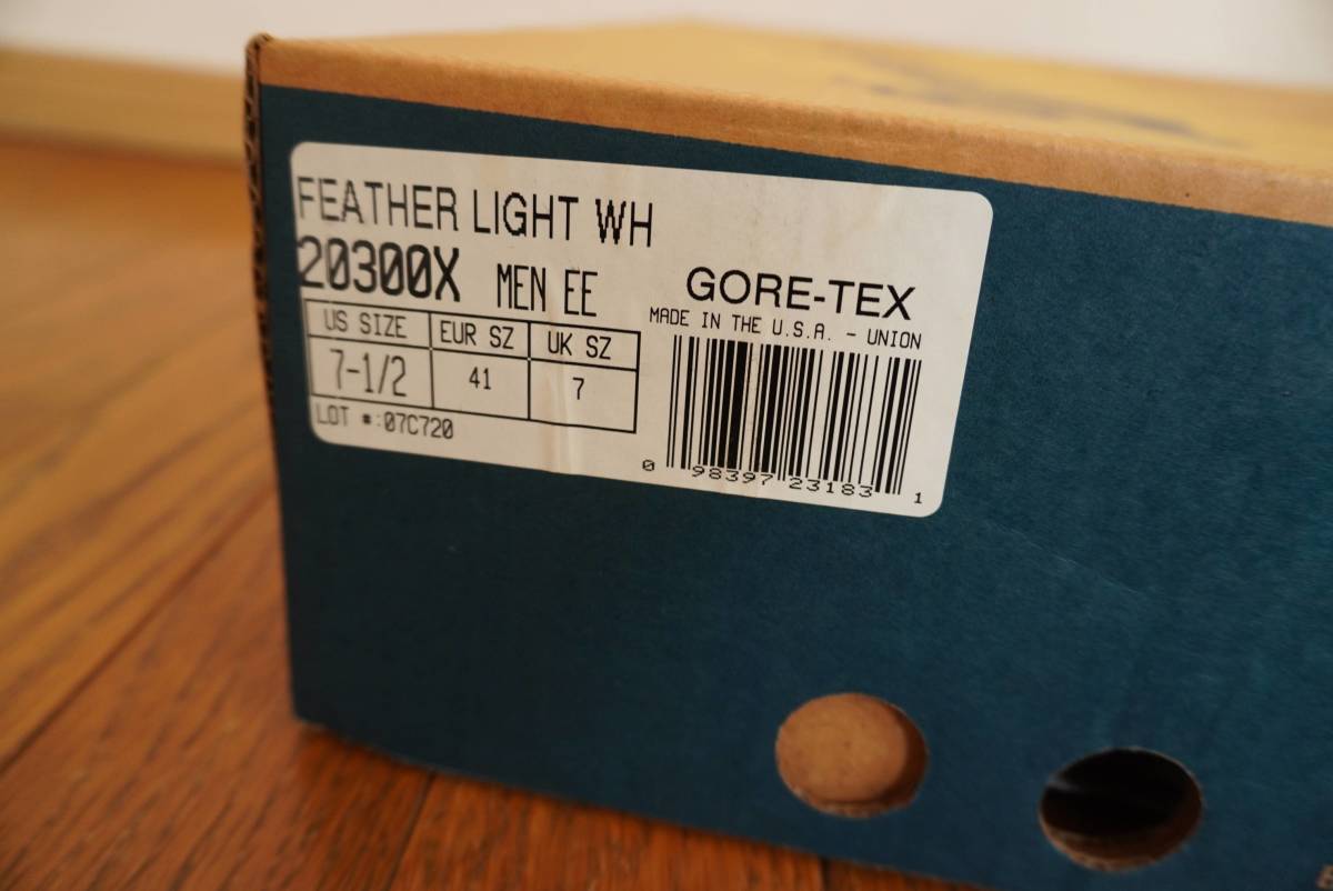 Warehouse別注★Danner ダナー フェザーライト FEATHER LIGHT US7 1/2 20300X ウエアハウス★マウンテンライト ダナーライト_画像7