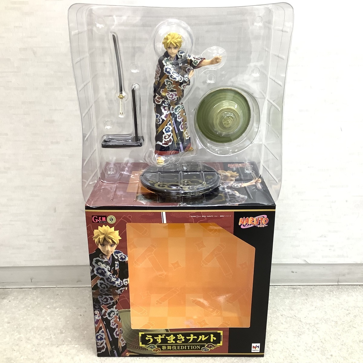 開封品 NARUTO G.E.M.シリーズ うずまきナルト 歌舞伎EDITION