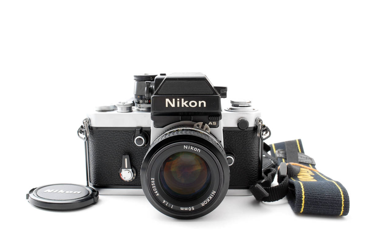 ☆美品☆ ニコン Nikon F2 AS フォトミック Photomic 銀 シルバー + Ai