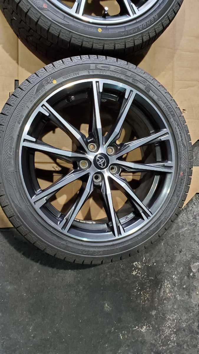 ZN6 後期純正ホイール 86 215/45R17 スタッドレス 7J PCD 100 トヨタ スバル ZC6 BRZ　プリウス カローラスポーツ インプレッサ_画像2