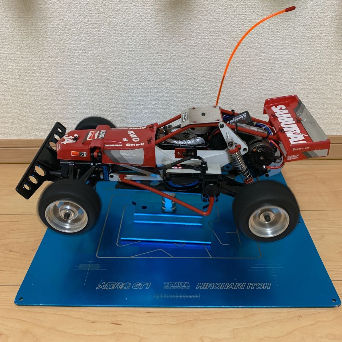Yahoo!オークション - マルイ ラジコン ザ サムライ 4WD バギー Yahoo!オークション - マルイ ラジコン ザ サムライ 4WD バギー