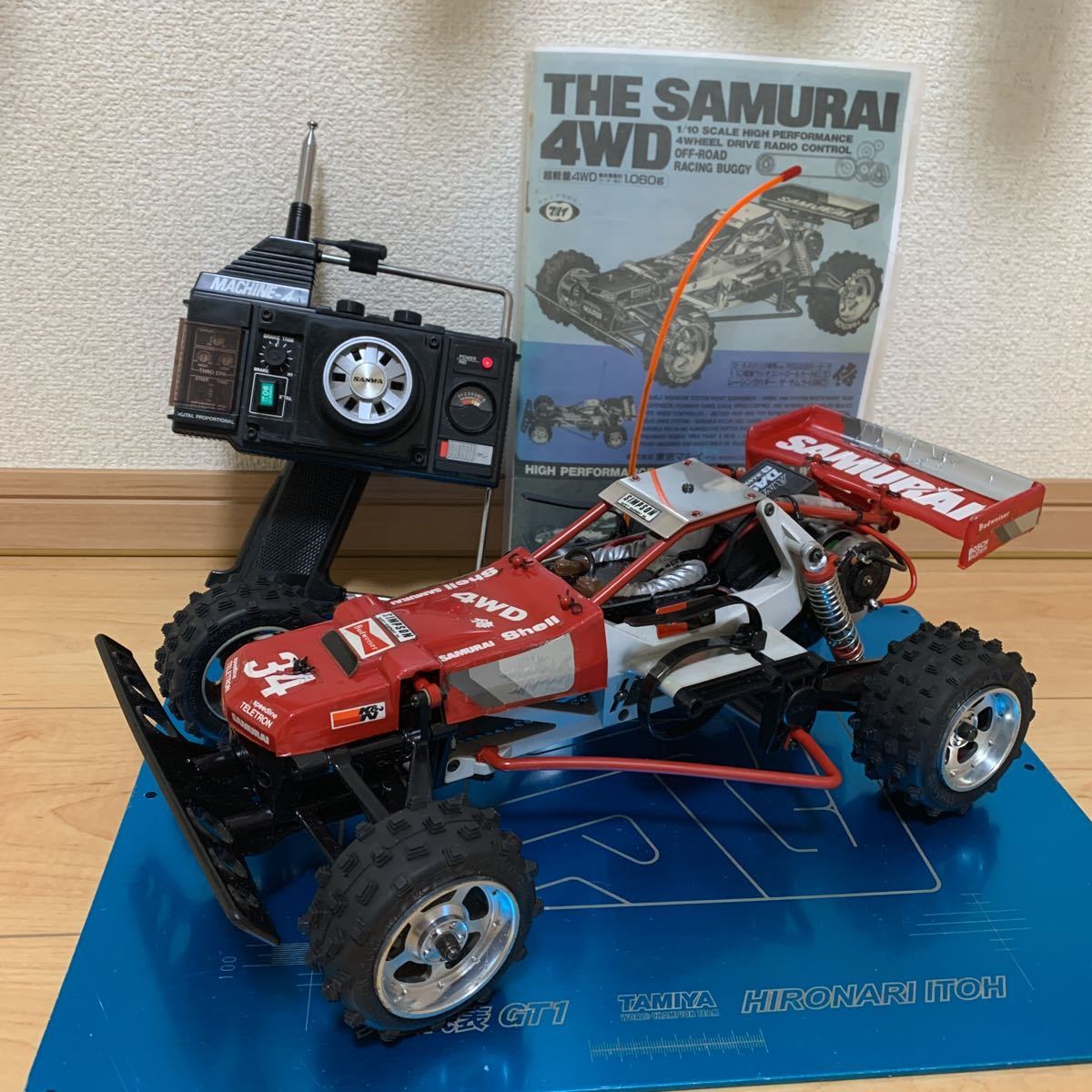 Yahoo!オークション - マルイ ラジコン ザ サムライ 4WD バギー Yahoo!オークション - マルイ ラジコン ザ サムライ 4WD バギー