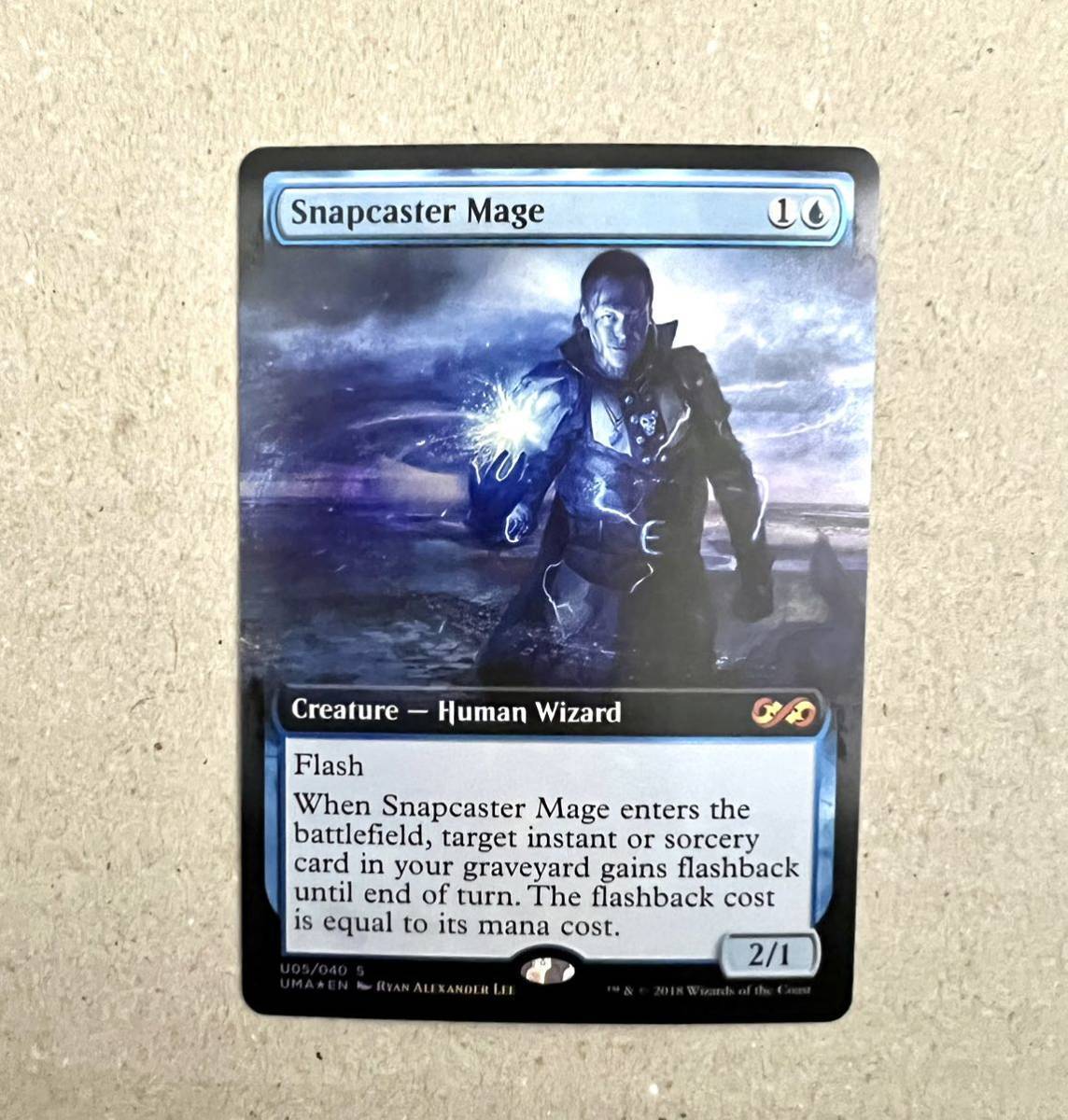 完璧 MTG UBT TOPPER BOX Mage ULTIMATE 瞬唱の魔道士/Snapcaster FOIL