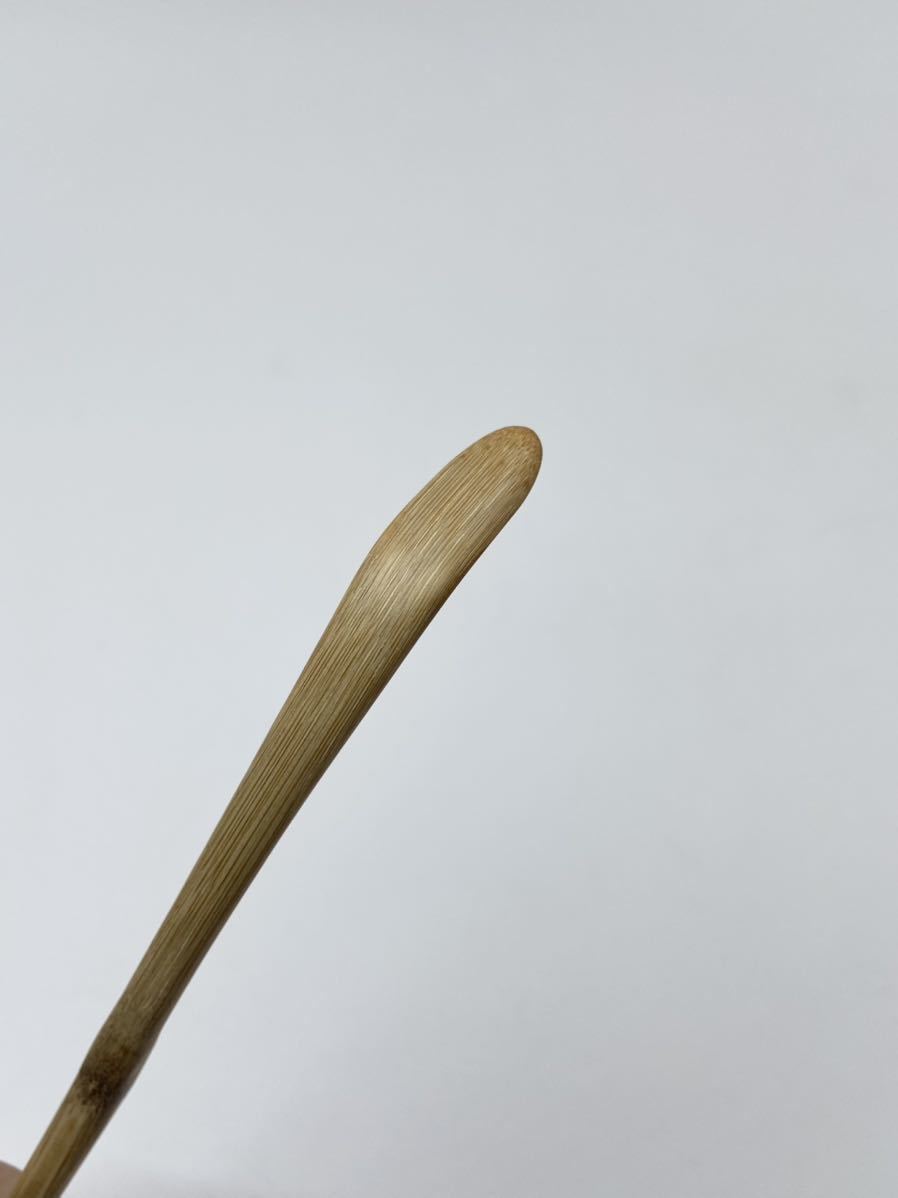 茶道具】表千家 【久田宗也 (尋牛斎) 箱書】 茶杓 『銘 千代の寿 茶道具】表千家 【久田宗也 (尋牛斎) 箱書】 茶杓 『銘 千代の寿