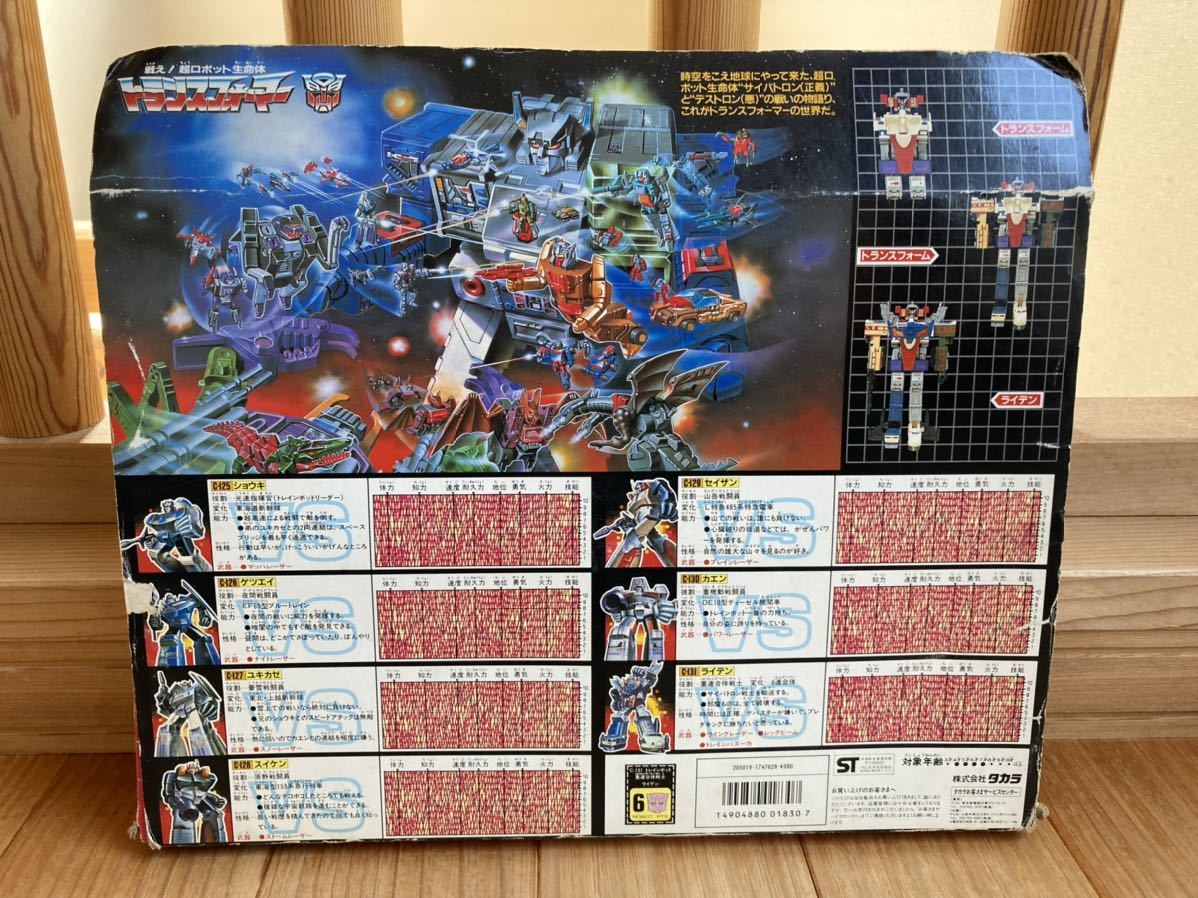 C-131 トレインボット 重連合体戦士 ライデン 当時物 C-131 トレインボット 重連合体戦士 ライデン 当時物