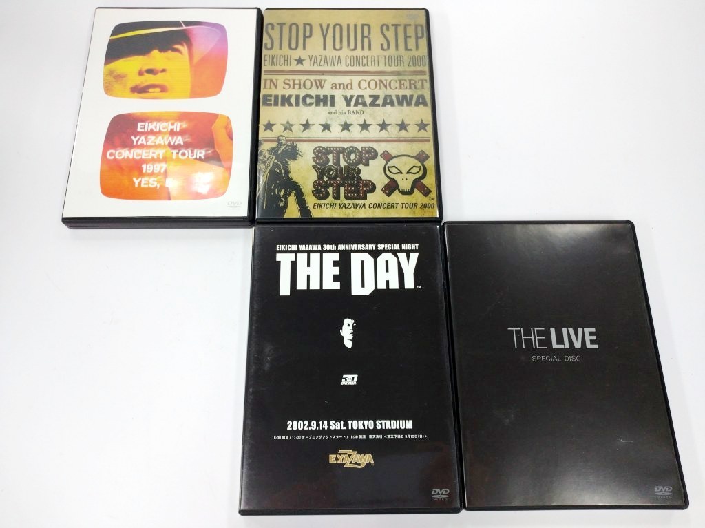 Y894Yちょる　矢沢永吉 ライブDVDセット　THE LIVE EIKICHI YAZAWA DVD BOX　全16枚　YAZAWA CLUB　専用ボックス入　限定品_画像7