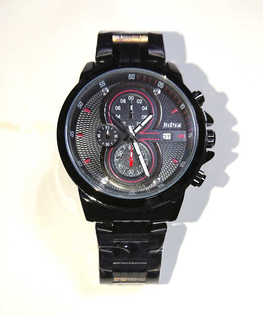 【 良い品 】クロノグラフ 腕時計 クォーツ 定価9,800円_画像1