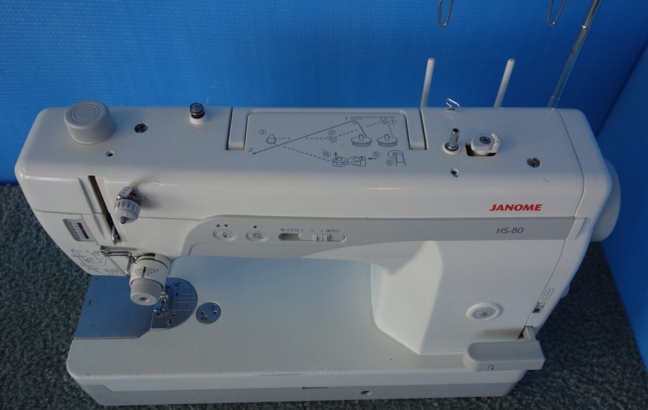激安セール】 ジャノメ 767型 HS-80 職業用ミシン JANOME sushitai.com.mx