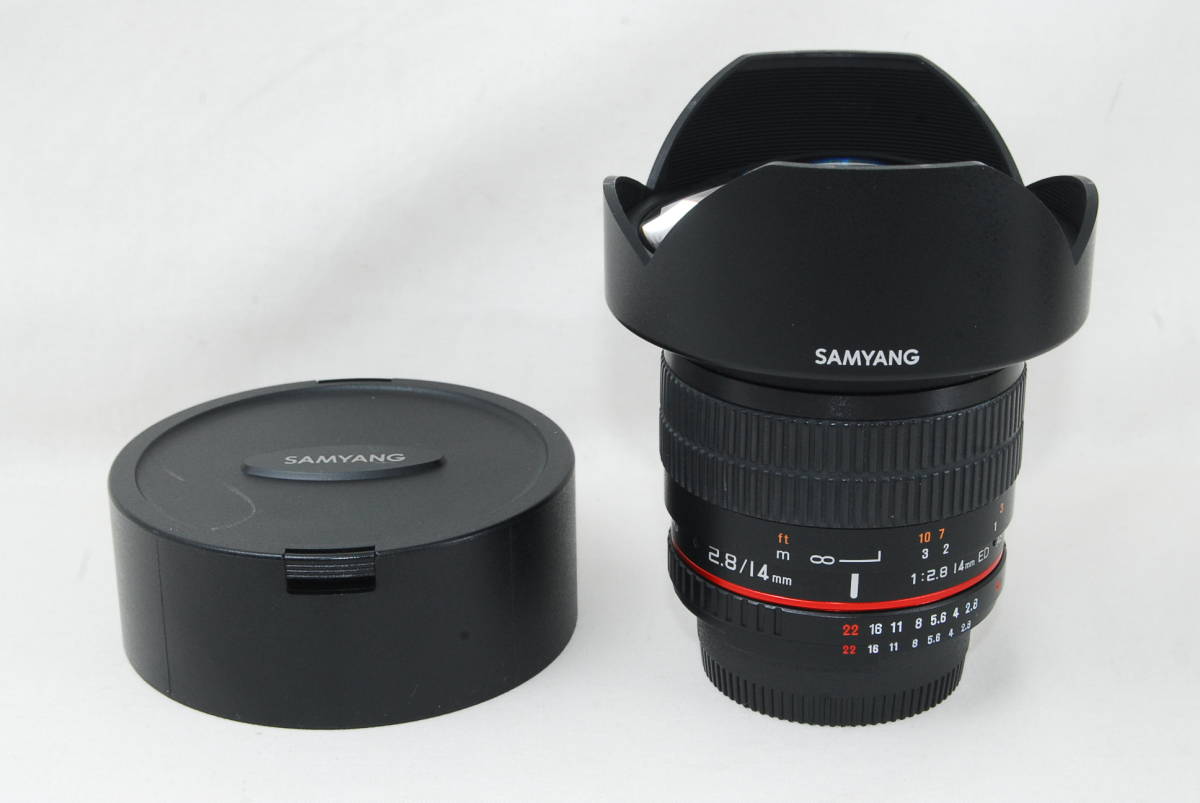 ★極美品★SAMYANG サムヤン 14mm f2.8 NIKON ニコンマウント♪_画像5