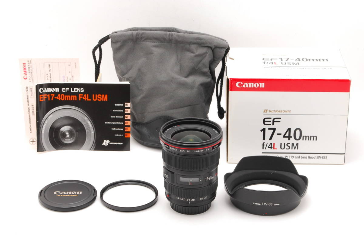 CANON NEW CANON EF 17-40mm F4 L USMレンズ camexbolivia.com
