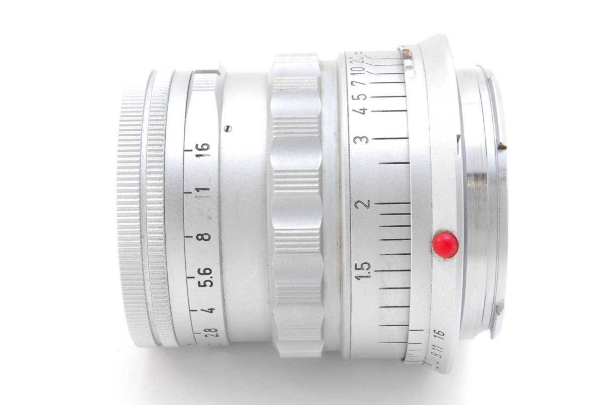 [AB- goods ]Leica Summicron M 50mm F2 fixation previous term model *OH ending * cap *3938