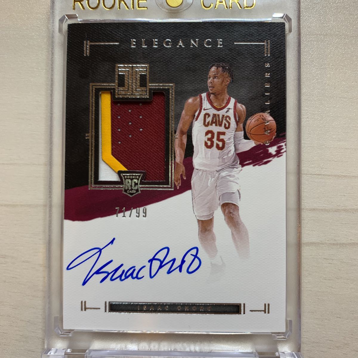 Panini impeccable Isaac okoro rc patch auto オコロ 直書きサイン