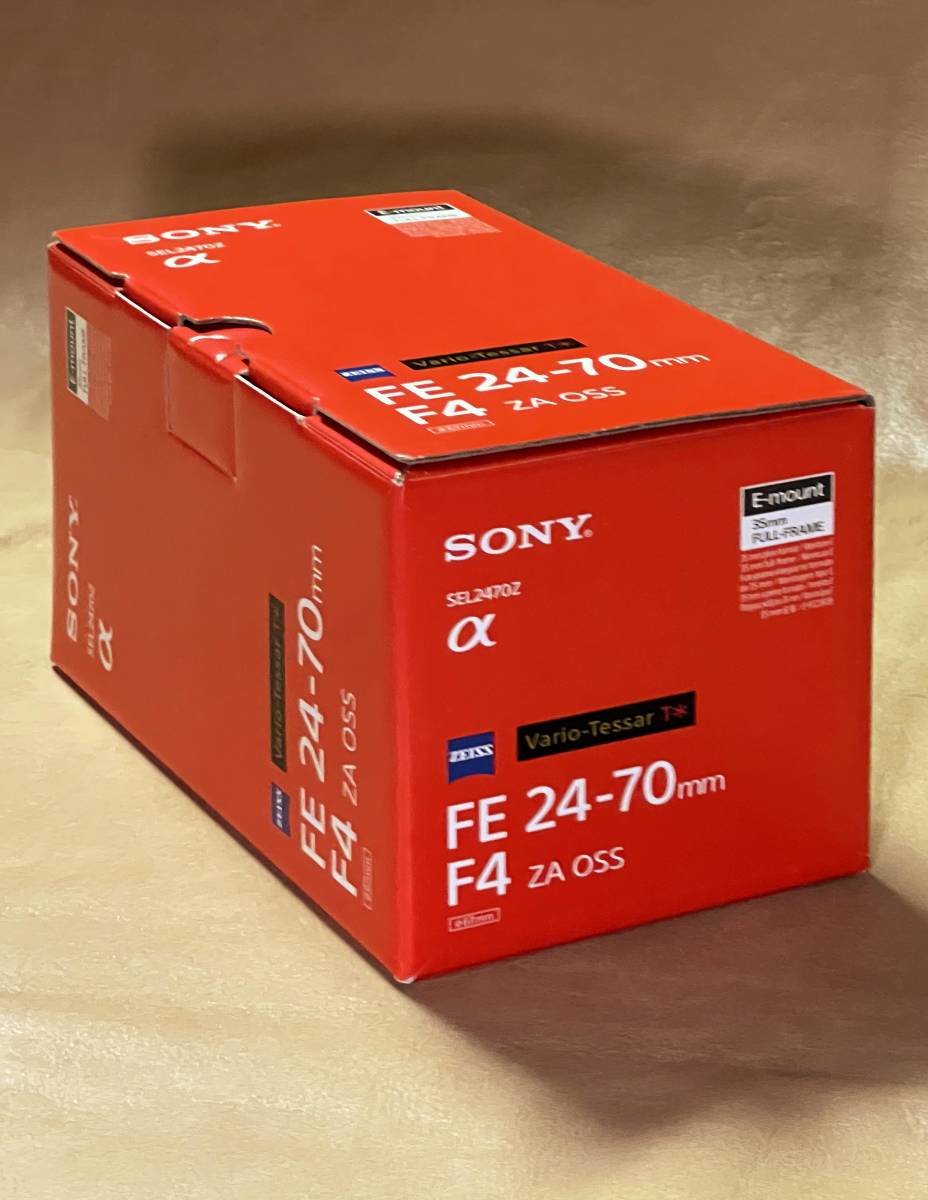 極美品! SONY Vario-Tessar T* FE 24-70mm F4 ZA OSS SEL2470Z lram