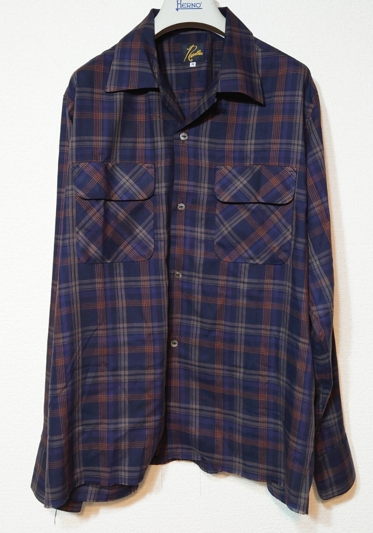 Needles ニードルス 2020AW C O B Classic Shirt-R/Pe Plaid Needles ニードルス 2020AW C O B Classic Shirt-R/Pe Plaid