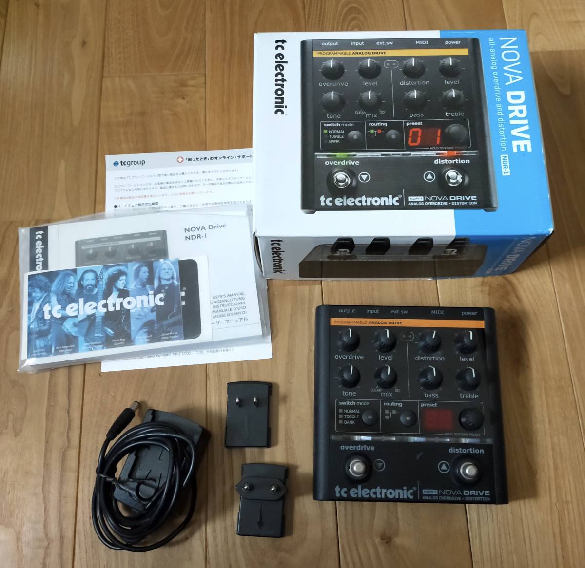 T.C.electronic NDR-1 NOVA DRIVE オーバードライブ ディストーション