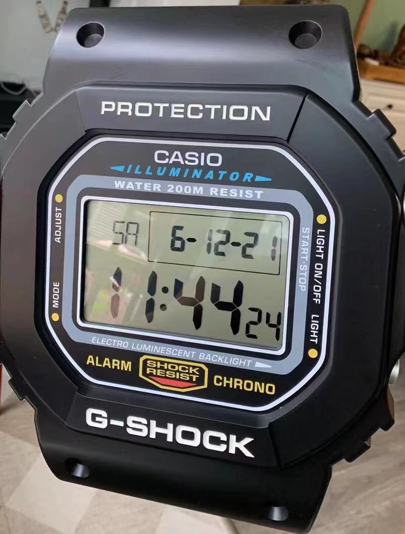 激レア CACIO G-SHOCK DW5600 掛け時計 カシオ Gショック クロック