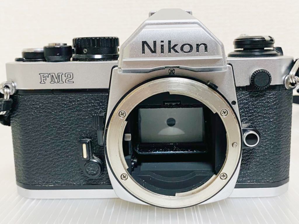 Nikon FM2 ボディ ニコン フィルムカメラ 純正ストラップ付 | www