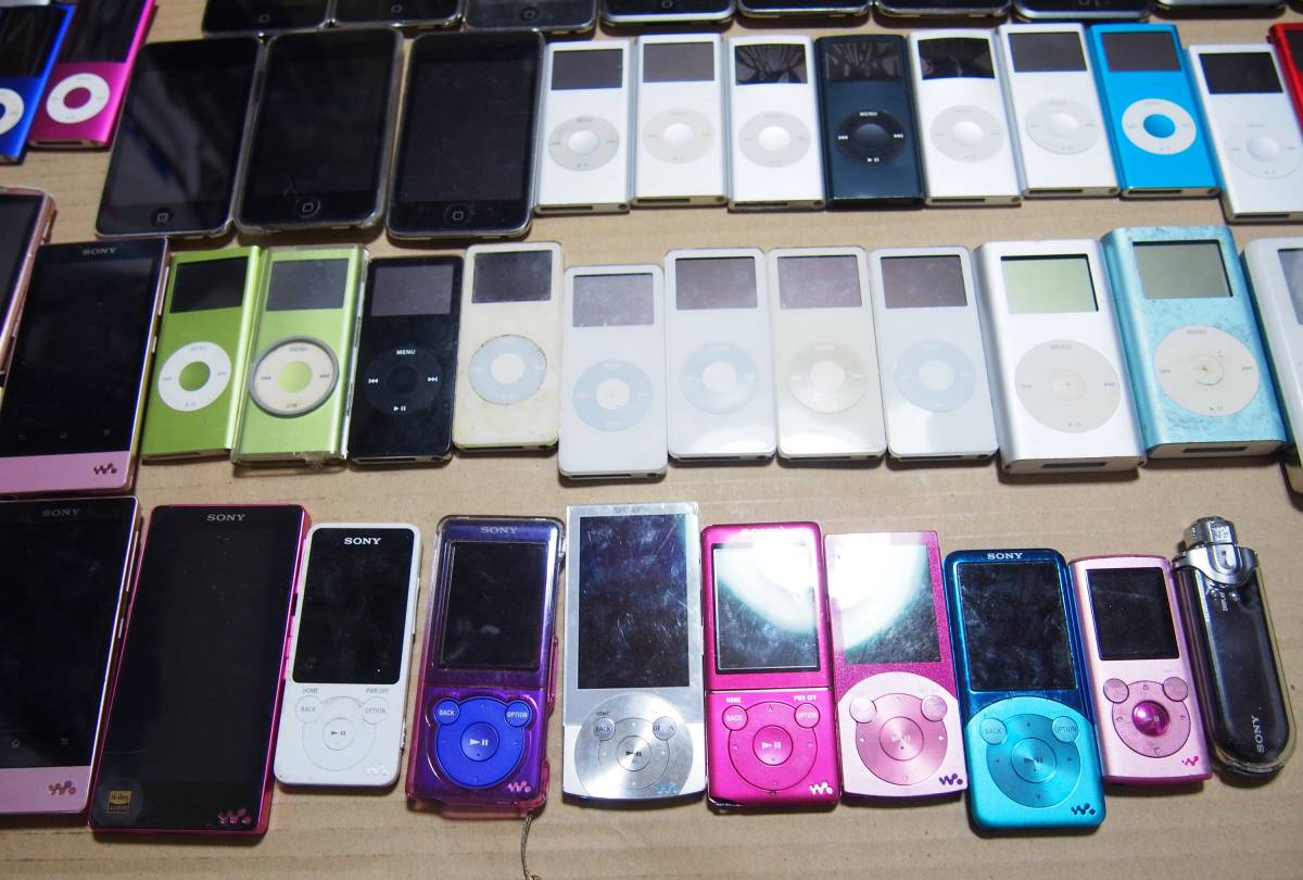 Apple iPod 本体　色々114台（SONY製込）　USED難有完全ジャンク品_画像10