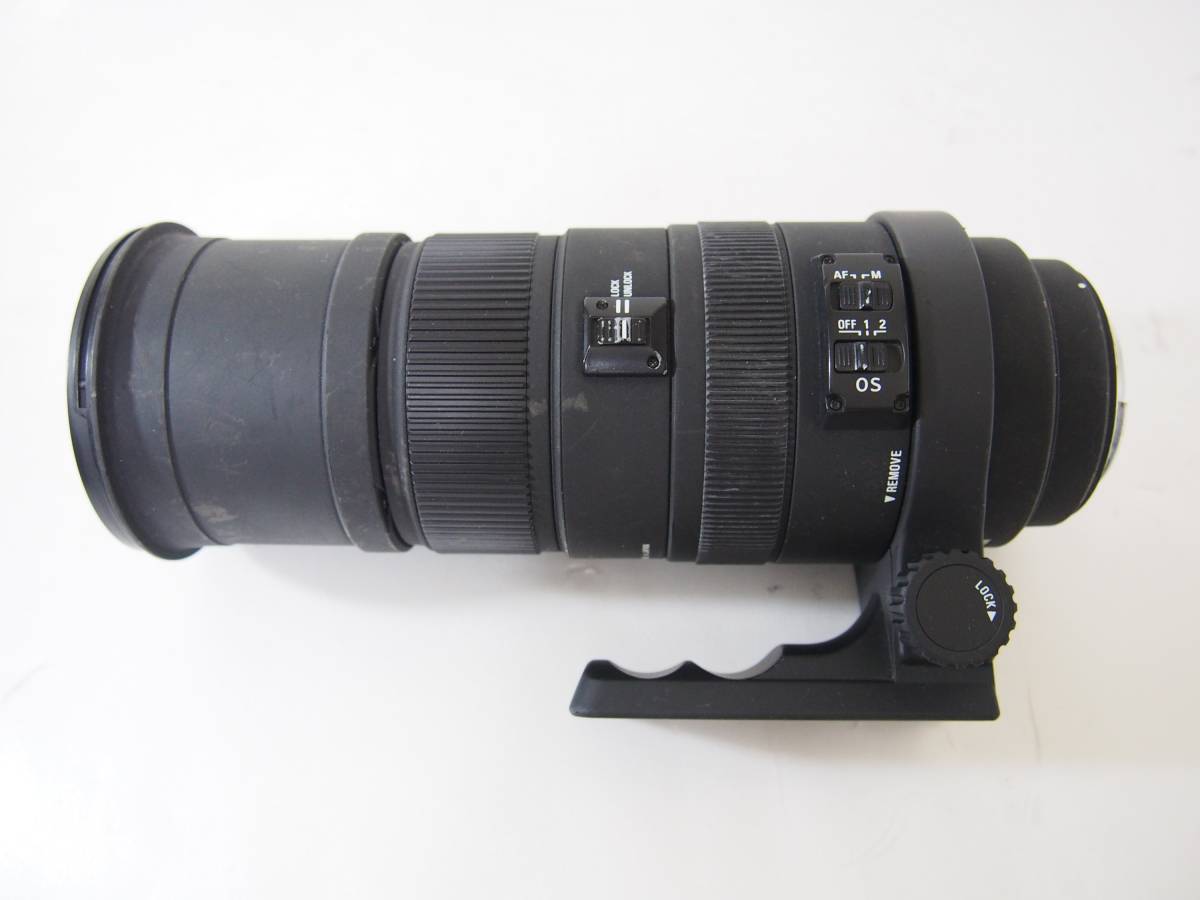 SIGMAシグマ DG 150-500mm 1.5-6.3 APO レンズ USEDジャンク品 CANONキャノン用？ 