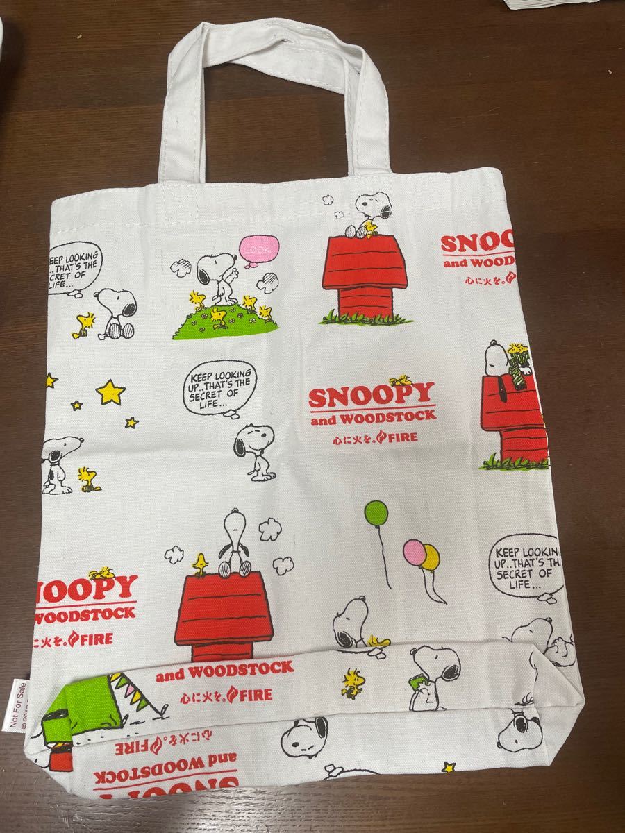 新品未使用　SNOOPY 手提げバック 