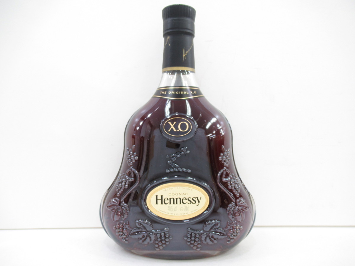 古酒 1円~スタート Hennessy ヘネシー XO 旧 黒キャップ THE ORIGINAL 