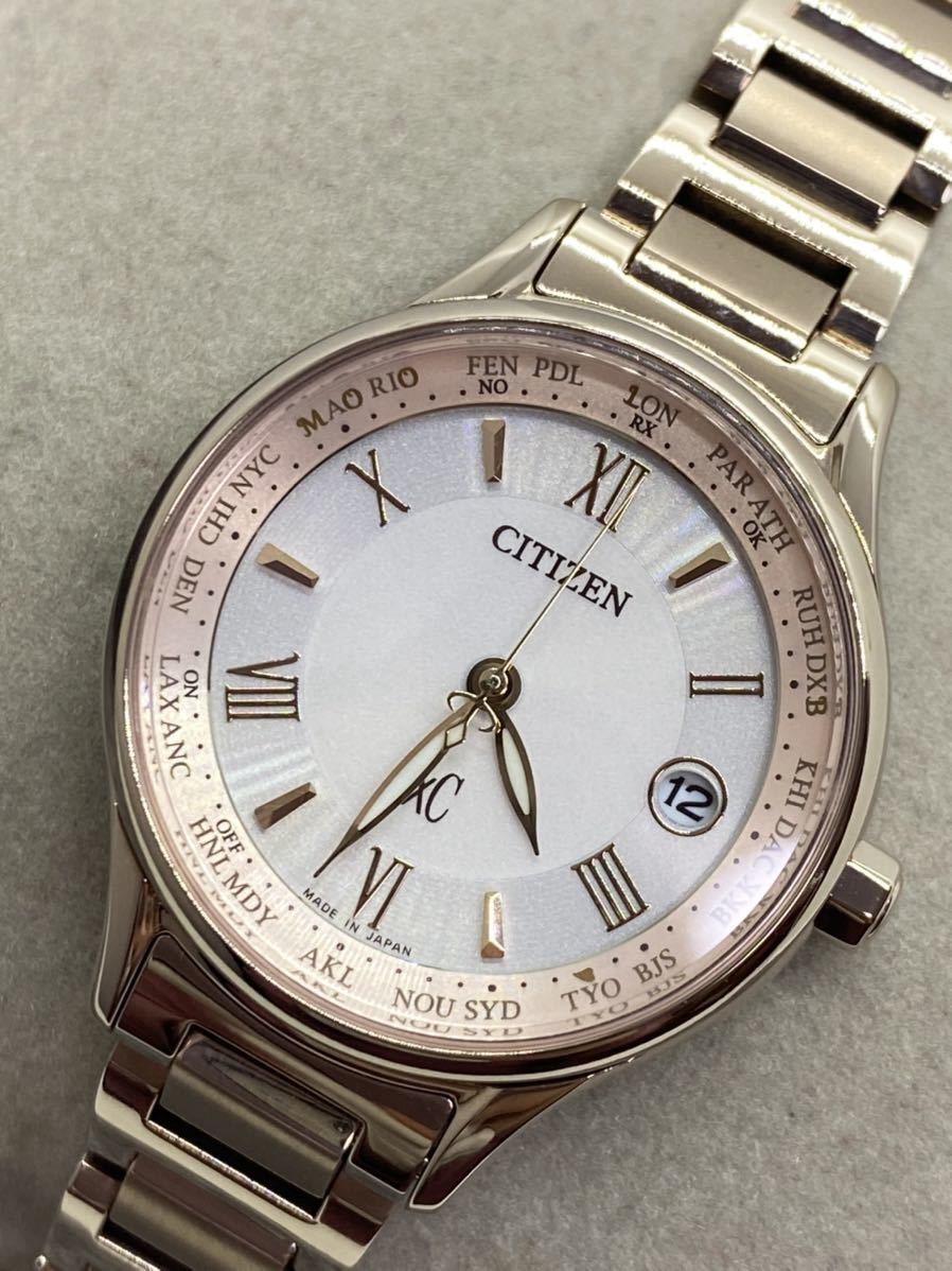 CITIZEN シチズン XC クロスシー EC1164-53W サクラピンク チタン エコ