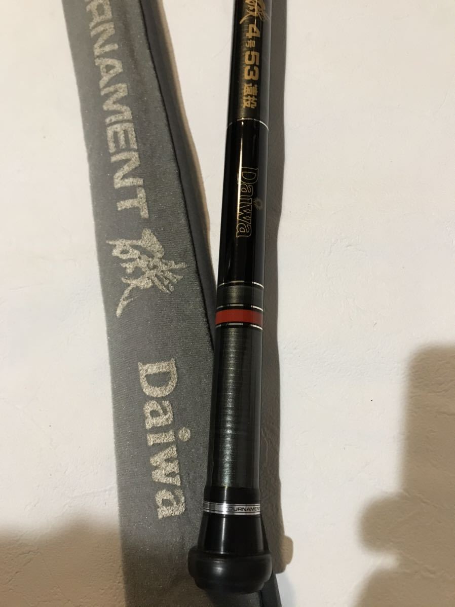 新品！ダイワ daiwa アモルファスウィースカ トーナメント 磯 4-53 遠投 カゴ釣り最強 最高峰 銘竿 超レア ヒラマサ カンパチ 真鯛 縞鯵_画像3