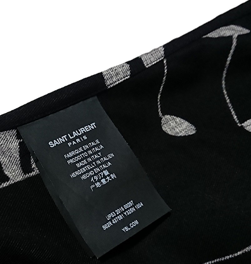 即決 送料無料 エディ期 キムタク着 私物 サンローラン パリ SAINT