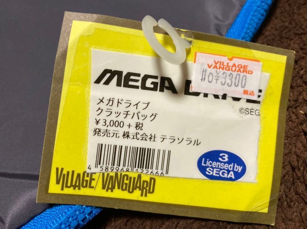 【定価3300円】新品 メガドライブ コントローラー セガ クラッチバッグ カバン SEGA セガサターン レトロ ゲーム グッズ ドリームキャストf_画像3